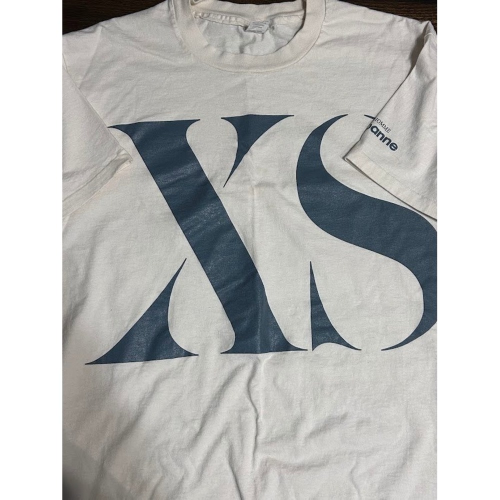 VTG 90s Paco Rabanne Men's 'XS' T-shirt 100% Cotton One Size Short Sleeve